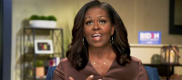 Former first lady Michelle Obama in Milwaukee, Wisconsin Former first lady Michelle Obama in Milwaukee, Wisconsin - Sputnik International