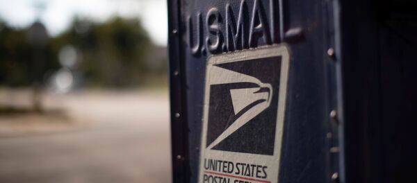 A United States Postal Service (USPS) mailbox is pictured in Pasadena, California, U.S., August 17, 2020 - Sputnik International