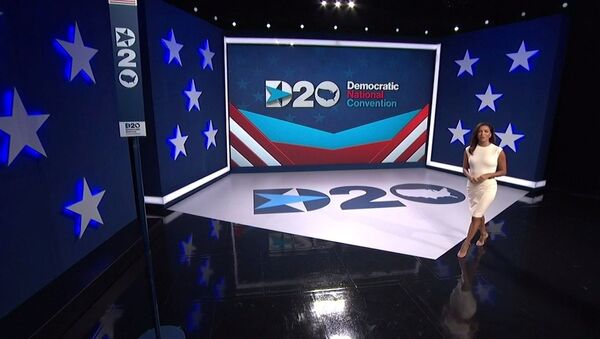 Actress Eva Longoria introduces the start of the 2020 Democratic National Convention in a frame grab from live video at the start of the all virtual convention as participants from across the country are hosted over video links from the originally planned site of the convention in Milwaukee, Wisconsin, U.S. August 17, 2020 - Sputnik International