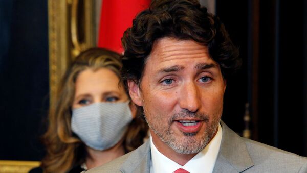 Canadian Prime Minister Justin Trudeau in Ottawa, Ontario - Sputnik International