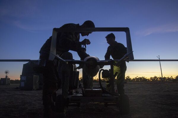 US Marines Debut ‘Eyes in the Sky’ RQ-21A Drone in Australia Amid Joint Training US Marines Debut ‘Eyes in the Sky’ RQ-21A Drone in Australia Amid Joint Training - Sputnik International