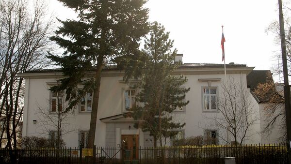  Russian embassy in Oslo, Norway - Sputnik International