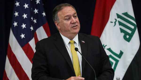 US Secretary of State Mike Pompeo at the State Department in Washington - Sputnik International