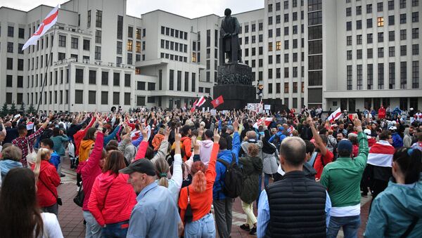 Protests in Minsk - Sputnik International
