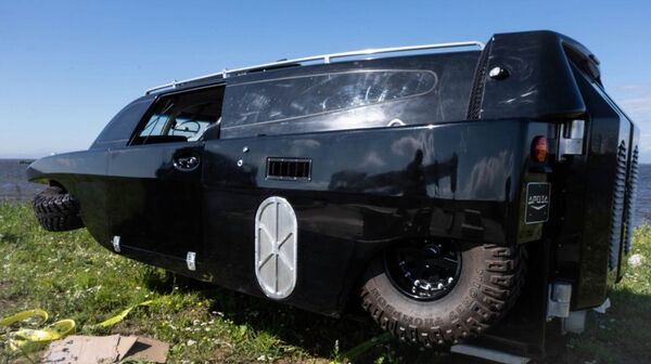 Photos: Russian Army to Showcase ‘Unsinkable’ Amphibious Armored Car at Army-2020 Forum Photos: Russian Army to Showcase ‘Unsinkable’ Amphibious Armored Car at Army-2020 Forum - Sputnik International