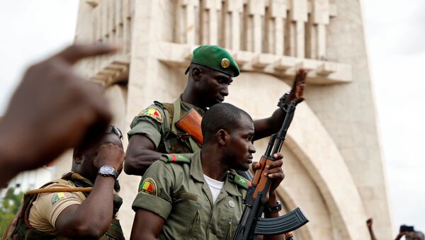 Malian army soldiers in Bamako, Mali - Sputnik International