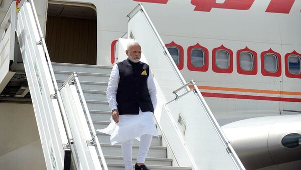 Arrival of Narendra Modi, Prime Minister of India - Sputnik International