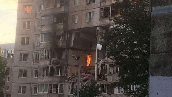 Gas Explosion Rocks Residential Building in Yaroslavl, Russia - Sputnik International