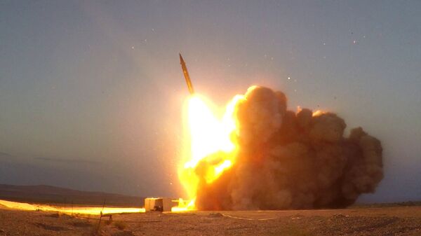 The “Martyr Hajj Qassem” surface-to-surface ballistic missile  - Sputnik International