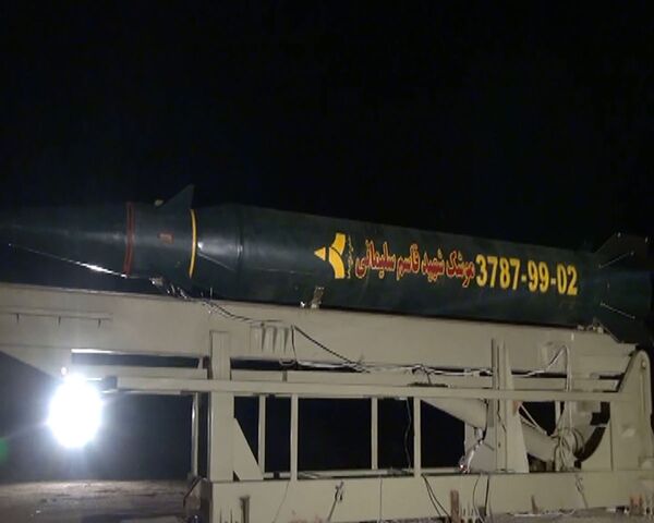 The “Martyr Hajj Qasem” surface-to-surface ballistic missile - Sputnik International