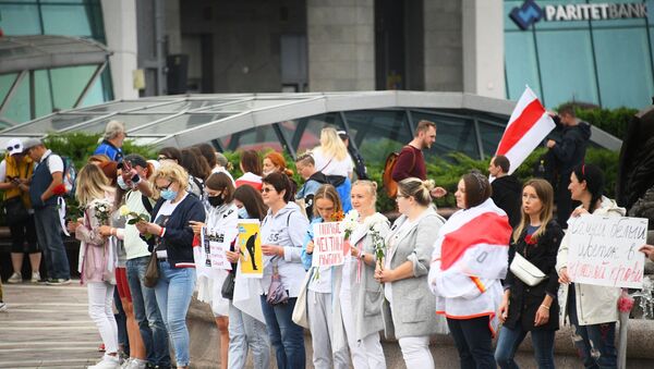 Protests in Minsk - Sputnik International