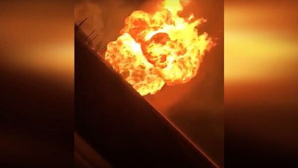  Gas pipeline explosion - Sputnik International