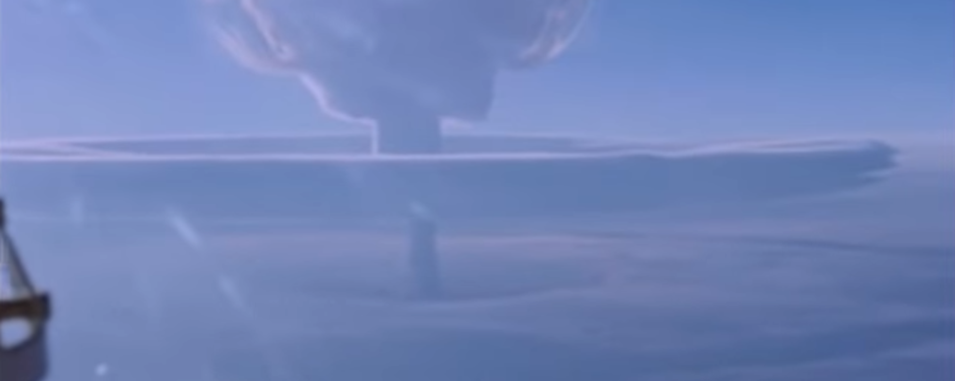 The mushroom cloud from the Product 202 Tsar Bomba explosion on October 30, 1961, seen from an observer aircraft - Sputnik International, 1920, 24.08.2020