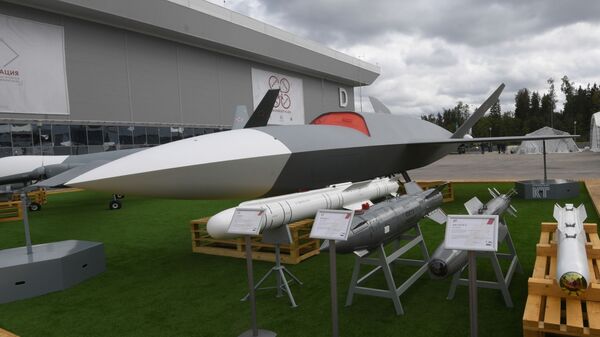 Grom drone at the ARMY-2020 expo outside Moscow. - Sputnik International