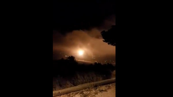 From the incident near Manara   (Video: Yogev Freid) - Sputnik International