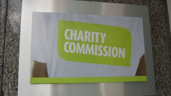 Charity Commission London office plaque - Sputnik International