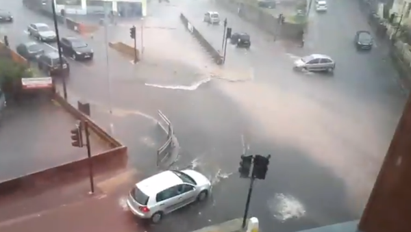 Plymouth flood - Sputnik International