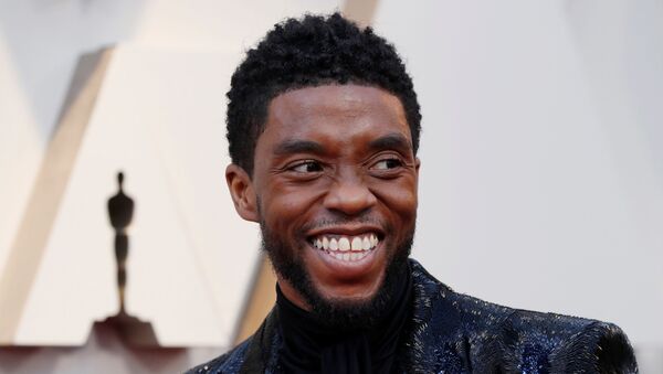 91st Academy Awards - Oscars Arrivals - Red Carpet - Hollywood, Los Angeles, California, U.S., February 24, 2019.  Actor Chadwick Boseman of Black Panther wears Givenchy.  - Sputnik International