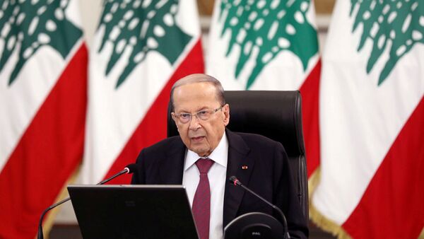 Lebanon's President Michel Aoun - Sputnik International