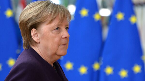 German Chancellor Angela Merkel, file photo. - Sputnik International