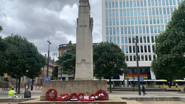 Manchester Cenotaph War Memorial in St Peter’s Square - Sputnik International