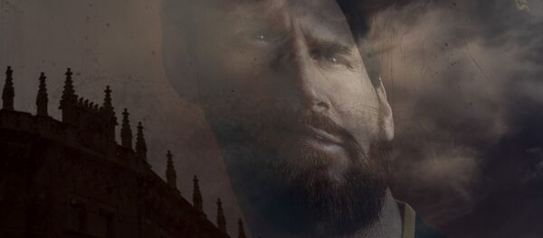 A poster of Barcelona soccer player Lionel Messi is reflected in a window of a F.C Barcelona store in Barcelona, Spain on Tuesday, Sept. 1, 2020 A poster of Barcelona soccer player Lionel Messi is reflected in a window of a F.C Barcelona store in Barcelona, Spain on Tuesday, Sept. 1, 2020 - Sputnik International