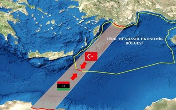 US Presence in Eastern Mediterranean Poses No Threat to Ankara, Turkish Head of Parliament Says - Sputnik International