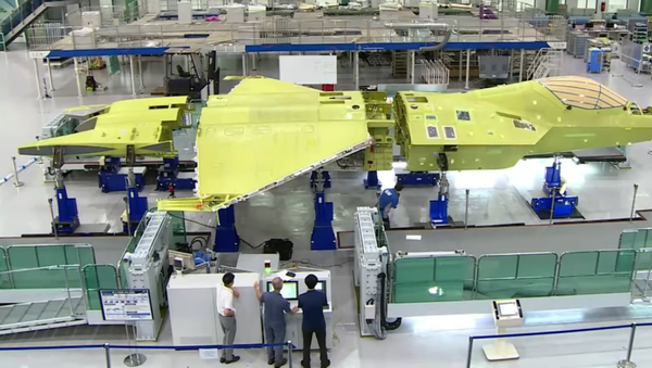 Final assembly of South Korea's KF-X fifth-generation fighter begins at the Korea Aerospace Industries factory in Saechon - Sputnik International