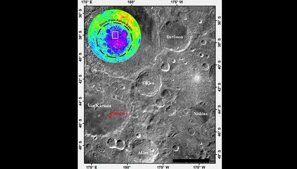 Photo: Scientists Estimate Moon’s Finsen Crater is 3.5 Billion Years Old Photo: Scientists Estimate Moon’s Finsen Crater is 3.5 Billion Years Old - Sputnik International
