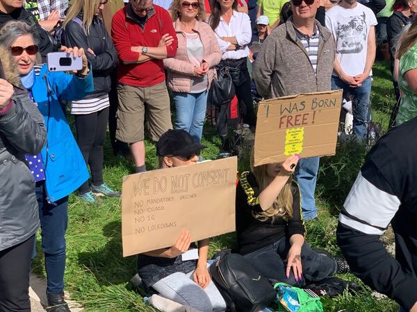 'Awful Lot of Fear-Mongering': Scotland Joins Anti-Lockdown Movement Sweeping Europe - Photos 'Awful Lot of Fear-Mongering': Scotland Joins Anti-Lockdown Movement Sweeping Europe - Photos - Sputnik International