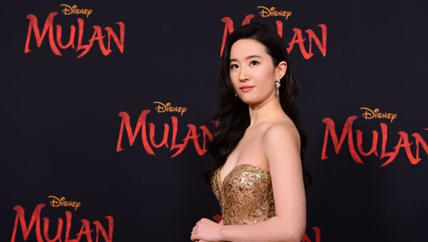 (FILES) In this file photo taken on March 9, 2020 US-Chinese actress Yifei Liu attends the world premiere of Disney's Mulan at the Dolby Theatre in Hollywood.  - Sputnik International