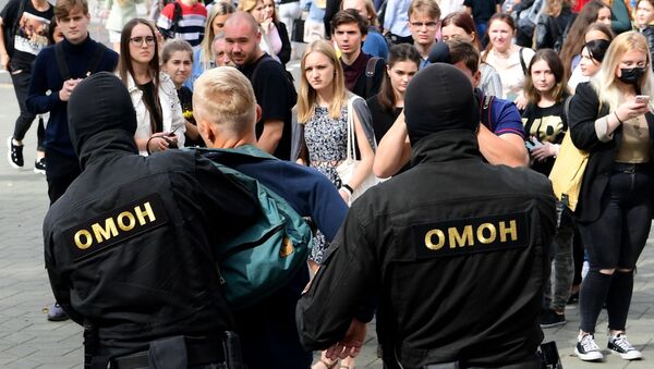 Protest in Minsk - Sputnik International