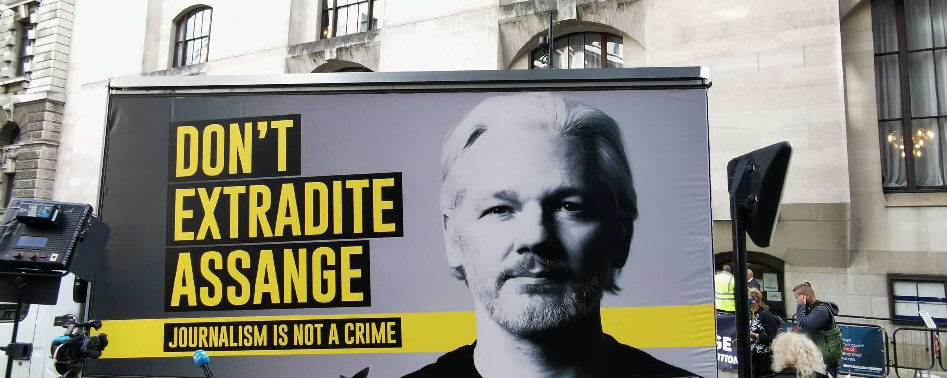 Assange Rally at Old Bailey in London, UK - Sputnik International, 1920, 25.10.2021