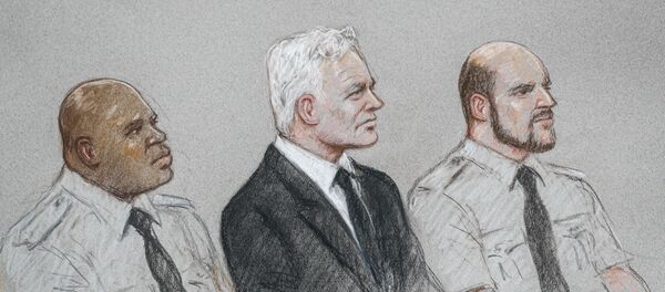 A courtroom sketch shows WikiLeaks founder Julian Assange during a hearing to decide whether he should be extradited to the United States, in London, Britain September 7, 2020 in this courtroom sketch. REUTERS/Julia Quenzler A courtroom sketch shows WikiLeaks founder Julian Assange during a hearing to decide whether he should be extradited to the United States, in London, Britain September 7, 2020 in this courtroom sketch. REUTERS/Julia Quenzler - Sputnik International