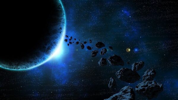 Space asteroid. - Sputnik International
