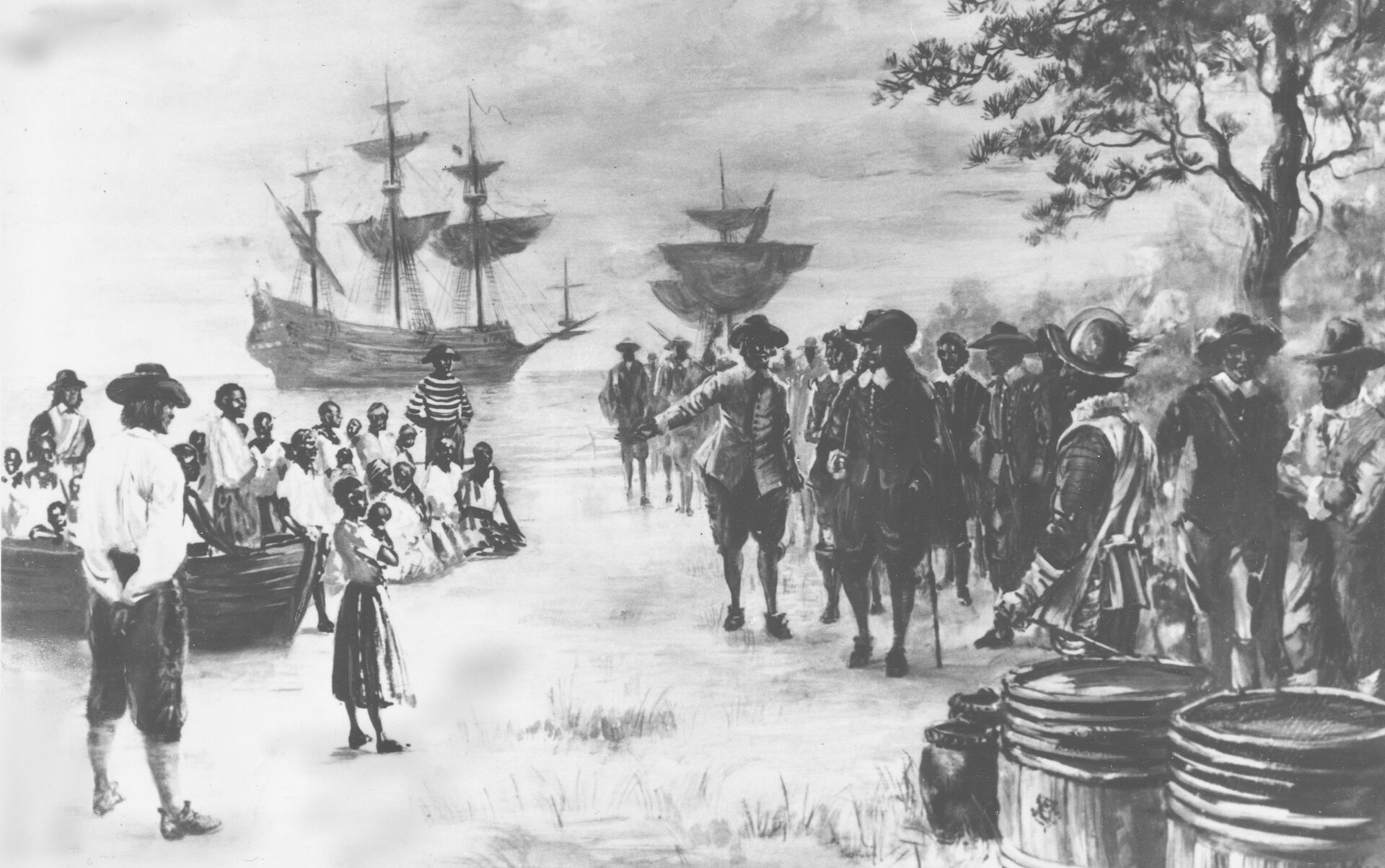 The first African slaves arrive in Virginia in 1619 - Sputnik International, 1920, 23.08.2022