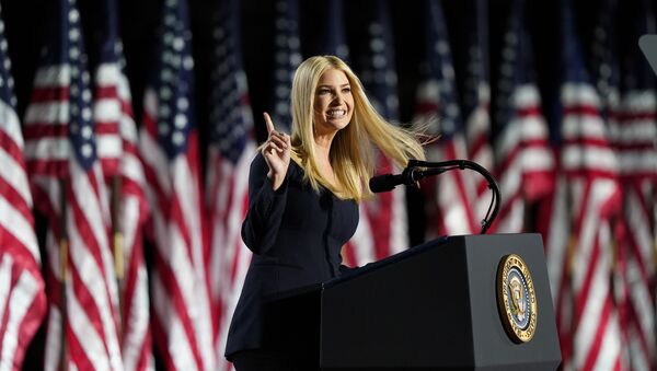 Ivanka Trump speaks from the South Lawn of the White House on the fourth day of the Republican National Convention, Thursday, Aug. 27, 2020, in Washington - Sputnik International