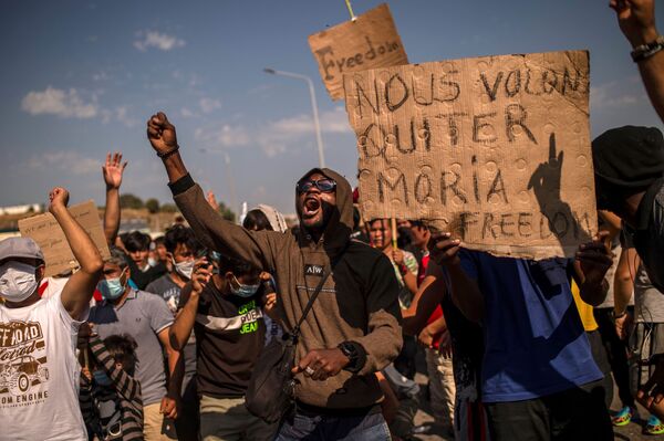 'Greece Was Sacrificed to Migration': The People of Lesbos Won't Allow a New Moria, Locals Say 'Greece Was Sacrificed to Migration': The People of Lesbos Won't Allow a New Moria, Locals Say - Sputnik International