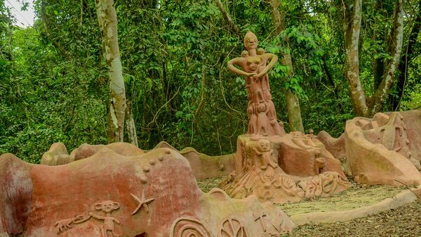 Osun Osogbo sacred groove/forest lies on the outskirts of Osogbo Metropolis, Osun state and spreads across an area of forest with the Osun river. - Sputnik International