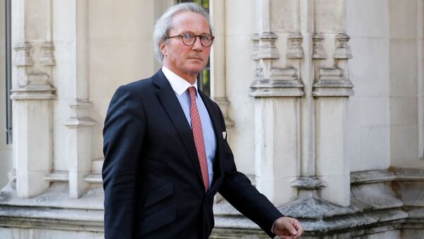 Richard Keen QC leaves the Supreme Court in central London, on the second day of the hearing into the decision by the government to prorogue parliament on September 18, 2019. - Sputnik International