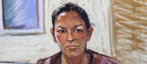 Ghislaine Maxwell appears via video link during her arraignment hearing where she was denied bail for her role aiding Jeffrey Epstein to recruit and eventually abuse of minor girls, in Manhattan Federal Court, in the Manhattan borough of New York City, New York, U.S. July 14, 2020 Ghislaine Maxwell appears via video link during her arraignment hearing where she was denied bail for her role aiding Jeffrey Epstein to recruit and eventually abuse of minor girls, in Manhattan Federal Court, in the Manhattan borough of New York City, New York, U.S. July 14, 2020 - Sputnik International