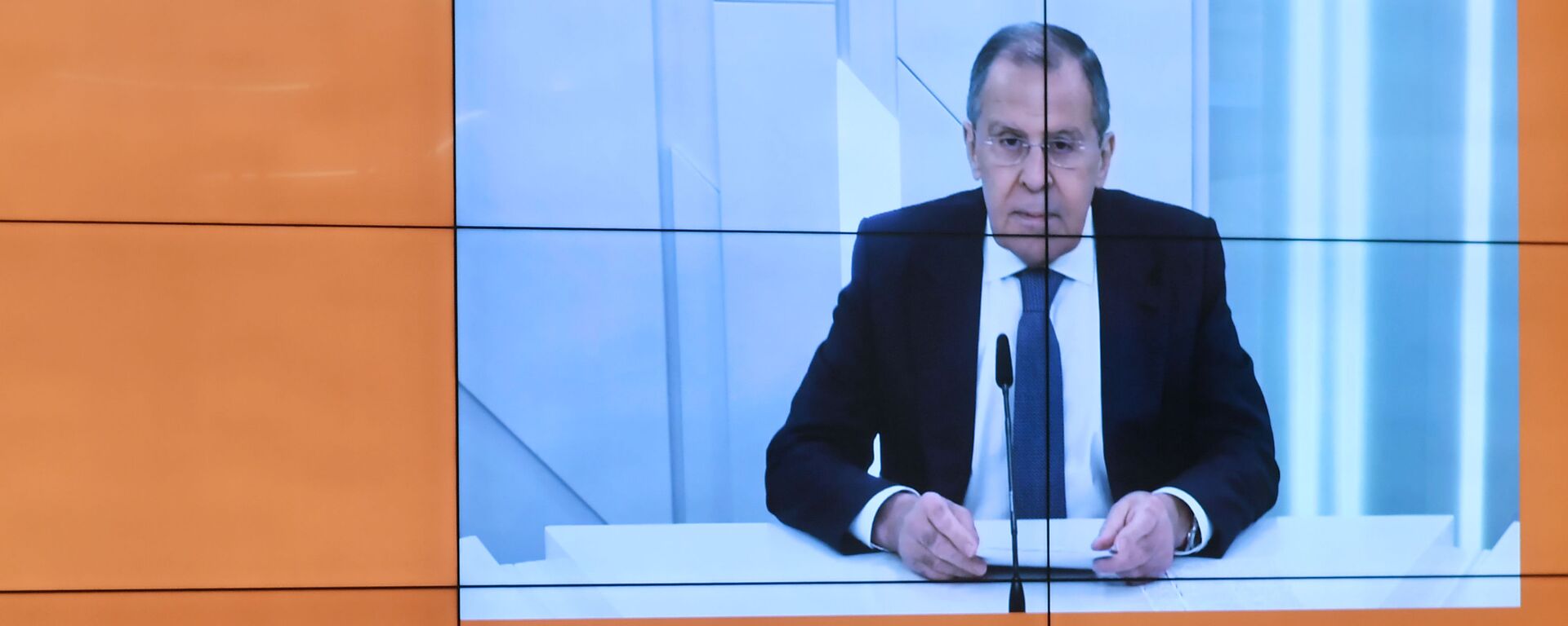  Russian Foreign Minister Lavrov's interview with Sputnik correspondents - Sputnik International, 1920, 28.02.2022