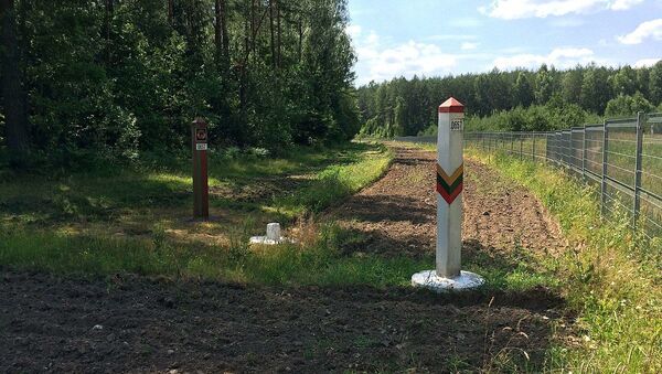  Border Of Lithuania - Belarus - Sputnik International
