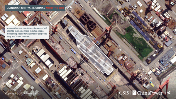 Photos: Satellite Imagery Shows Significant Progress Made on China's Type 002 Carrier - Report Photos: Satellite Imagery Shows Significant Progress Made on China's Type 002 Carrier - Report - Sputnik International