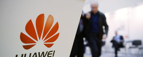 Huawei pavilion at the International Exhibition for Information and Communications Technology Sviaz - 2017 in Moscow - Sputnik International
