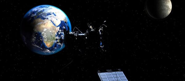 Satellite Moon Earth Satellite Moon Earth - Sputnik International