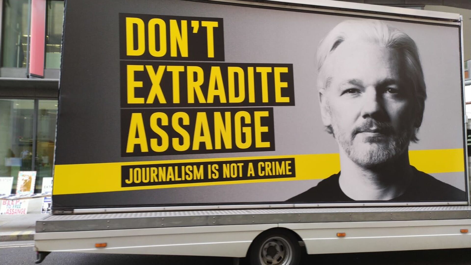 Julian Assange van on 22 September 2020 - Sputnik International, 1920, 23.01.2022