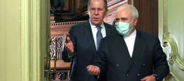 Meeting of Russian Foreign Minister Sergei Lavrov and his Iranian counterpart, Mohammad Javad Zarif. File photo. Meeting of Russian Foreign Minister Sergei Lavrov and his Iranian counterpart, Mohammad Javad Zarif. File photo. - Sputnik International