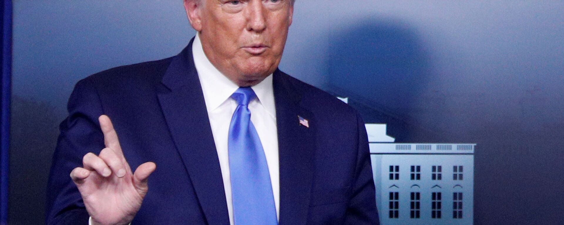US President Donald Trump speaks to reporters during a news conference in the Brady Press Briefing Room at the White House in Washington, US, 23 September 2020 - Sputnik International, 1920, 24.09.2020