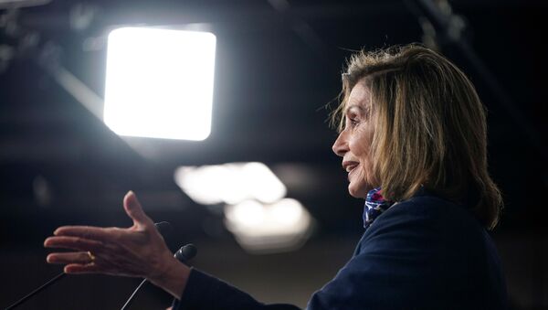 Speaker of the House Nancy Pelosi (D-CA) speaks during a briefing to the media on Capitol Hill in Washington, U.S., September 10, 2020 - Sputnik International